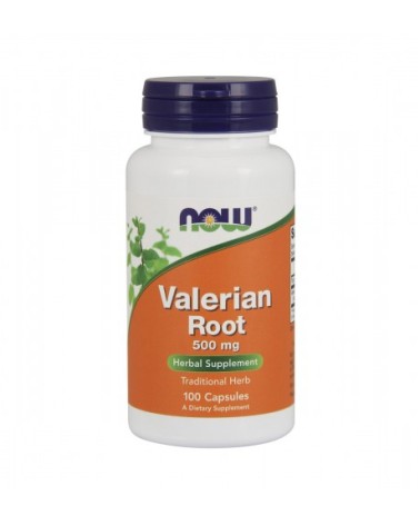 Raiz De Valeriana 500 Mg - 100 Cápsulas Now