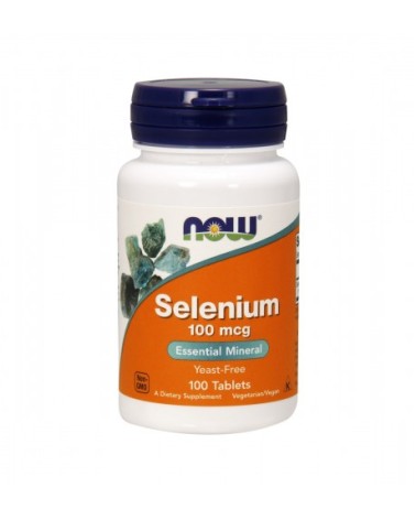 Selénio 100 Mcg - 100 Comprimidos Now