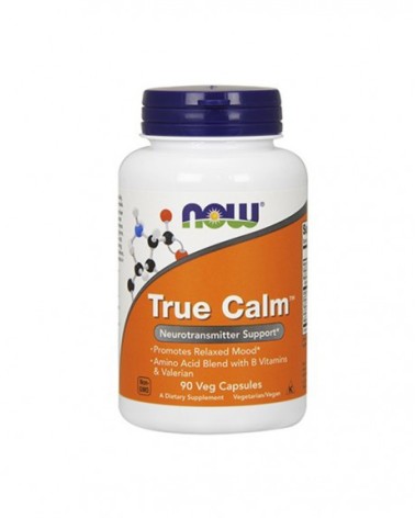 True Calm Amino Relaxer 90 Cápsulas Now