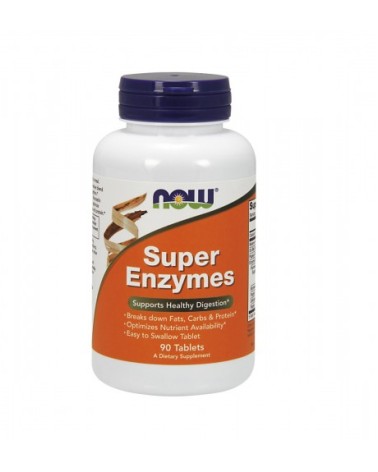 Super Enzymes 90 Comprimidos Now