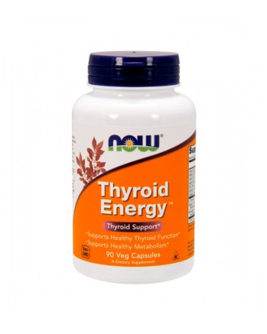 Thyroid Energy™ 90 Cápsulas Vegetais Now