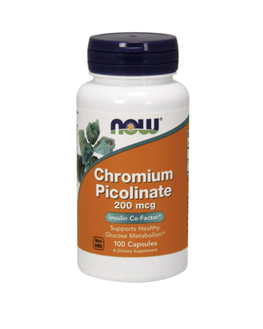 Chromium Picolinate 200 Mcg - 250 Cápsulas Now