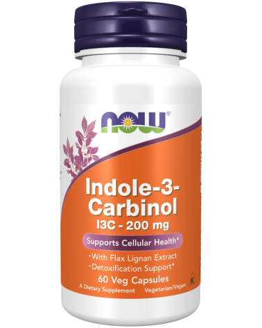 Indole-3-Carbinol (I3c) 60 Cápsulas Vegetais Now