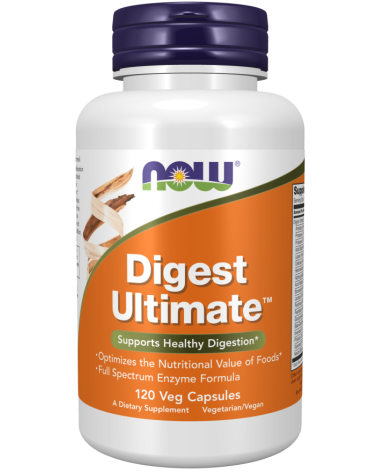 Digest Ultimate™ 120 Cápsulas Vegetais Now