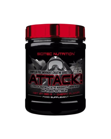 Attack! 2.0 320g Cereja Scitec Nutrition