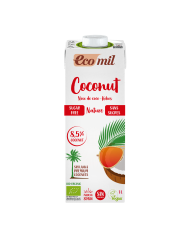 Bebida De Coco Nature 1 Lt Ecomil