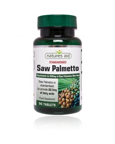 Saw Palmetto 500 Mg. 90 Comprimidos Natures Aid