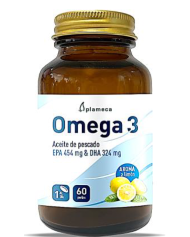 ómega-3 (EPA 454 mg + DHA 324 mg) Plameca