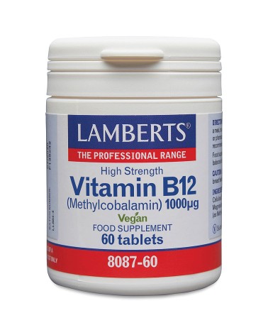 Vitamina B-12 1000 Mcg 60 Comprimidos Lamberts