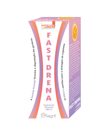 Emagril - Fast Drena + Crómio 500 Ml Nutriflor