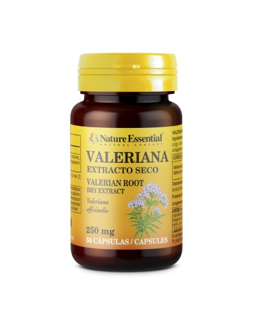 Valeriana 250Mg. 50 Cápsulas Nature Essential