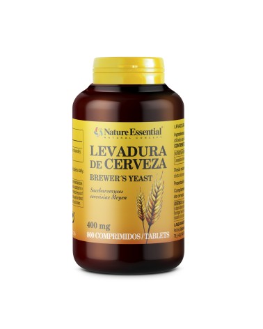 Levedura De Cerveja 400 MG 800 COMP Nature Essential