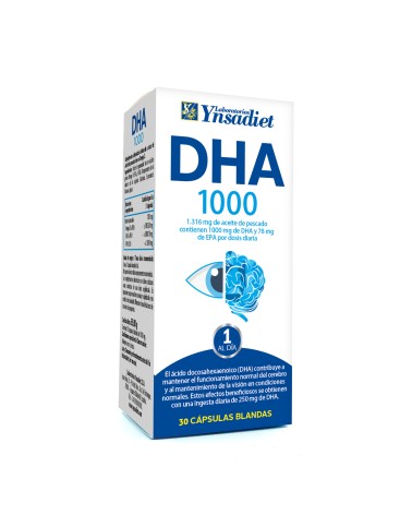 DHA 1000 30 Cápsulas Ynsadiet