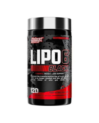 Lipo 6 Black 120 Cápsulas Nutrex