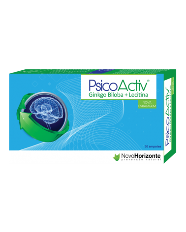 Psico Activ + Ginkgo Biloba 30 Ampolas Novo Horizonte