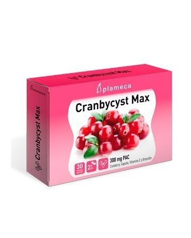 Cranbycyst Max 30 Cápsulas Vegetais Plameca