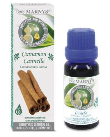 Óleo Essencial De Canela (Cinnamomum Cassia) 15 Ml. Marnys