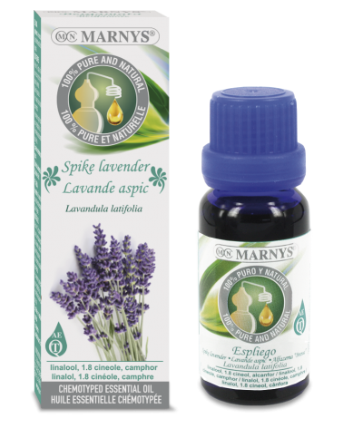 Óleo Essencial De Lavanda Inglesa (Lavandula Latifolia) 15 Ml. Marnys