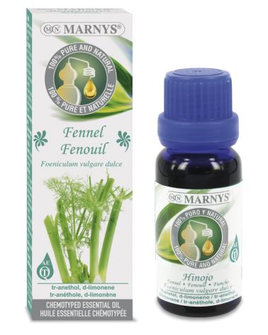 Óleo Essencial De Funcho (Foeniculum Vulgare) 15 Ml. Marnys