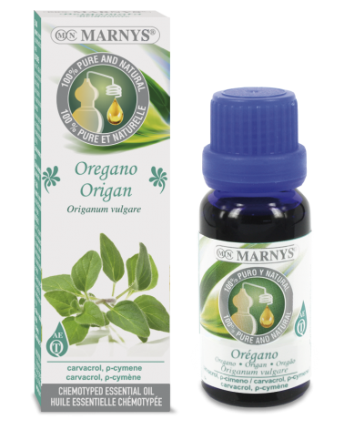 Óleo Essencial De Oregão (Origanum Vulgare) 15 Ml. Marnys