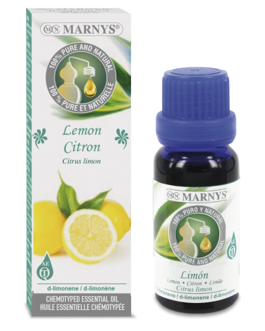 Óleo Essencial De Limão (Citrus Limon) 15 Ml. Marnys