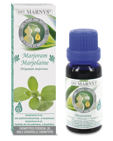 Óleo Essencial De Manjerona (Origanum Majorana) 15 Ml. Marnys