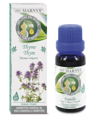 Óleo Essencial De Tomilho (Thymus Vulgaris) 15 Ml. Marnys