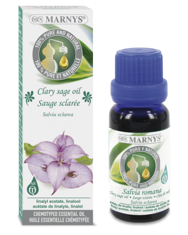 Óleo Essencial De Sálvia Romana (Salvia Sclarea) 15 Ml. Marnys