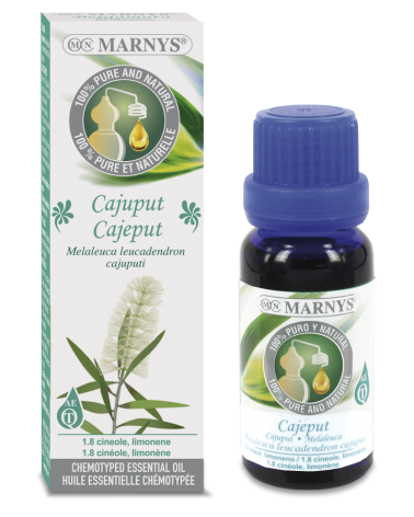 Óleo Essencial De Melaleuca (Cajeput) (Melaleuca Cajuputi) 15 Ml. Marnys