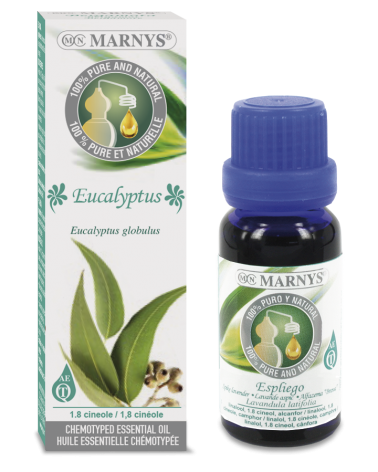 Óleo Essencial De Eucalipto (Eucalyptus Globulus) 15 Ml. Marnys