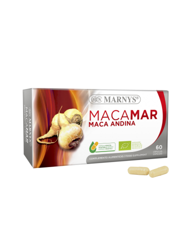 Macamar - Maca Bioyl Arginina Bio 60 Cápsulas Marnys