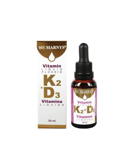 Vitamina K2+D3 Líquida 30 Ml. Marnys