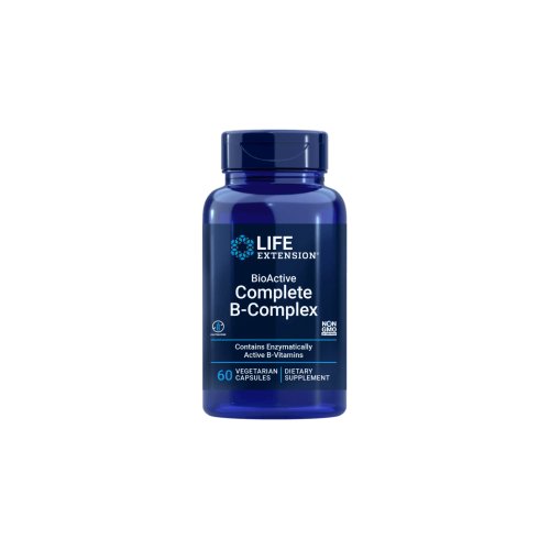 B-Complex Complete Bioactive 60 Cápsulas Vegetais Life Extension