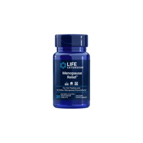 Menopause Relief 30 Comprimidos Revestimento Entérico Life Extension