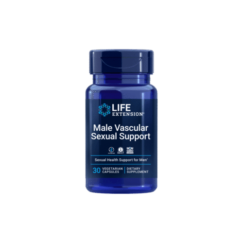 Male Vascular Sexual Support 30 Cápsulas Vegetais Life Extension