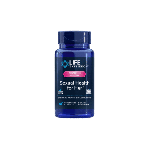 Sexual Health For Her 60 Cápsulas Vegetais Life Extension