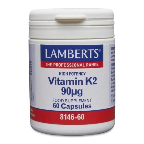 Vitamina K2 90µg 60 Cápsulas Lamberts