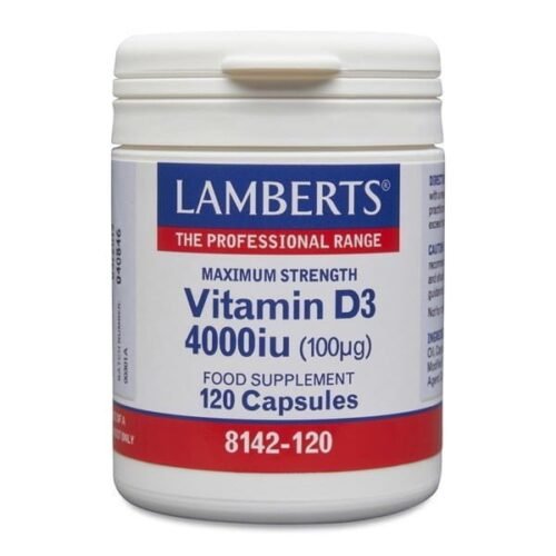 Vitamina D-3 4000 Ui 120 Comprimidos Lamberts