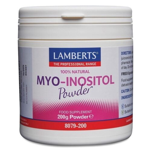 Myo-Inositol Em Pó 200 Grs. Lamberts