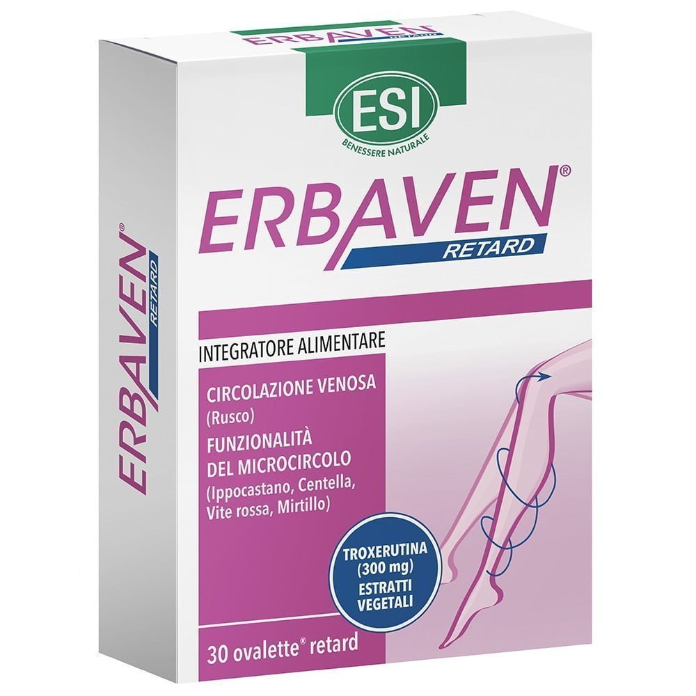 Erbaven Retard 30 Comprimidos ESI