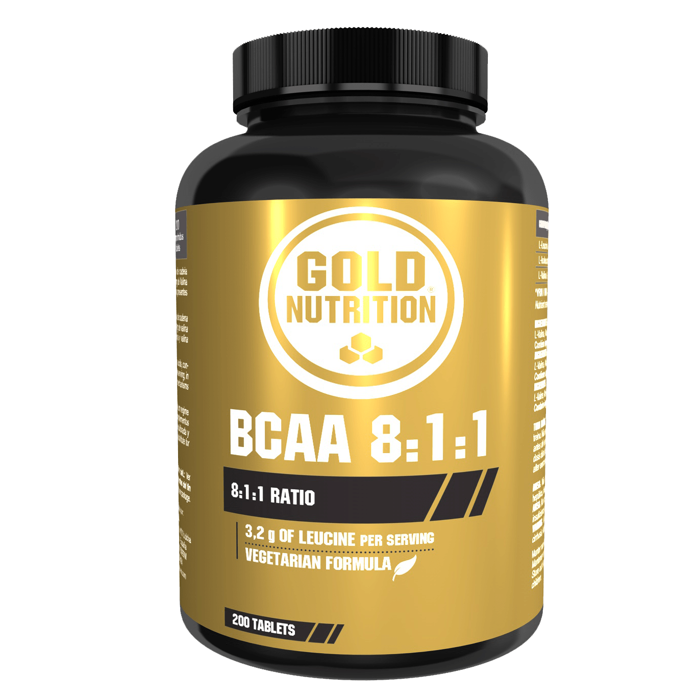 Bcaa 8:1:1 200 Comprimidos Gold Nutrition