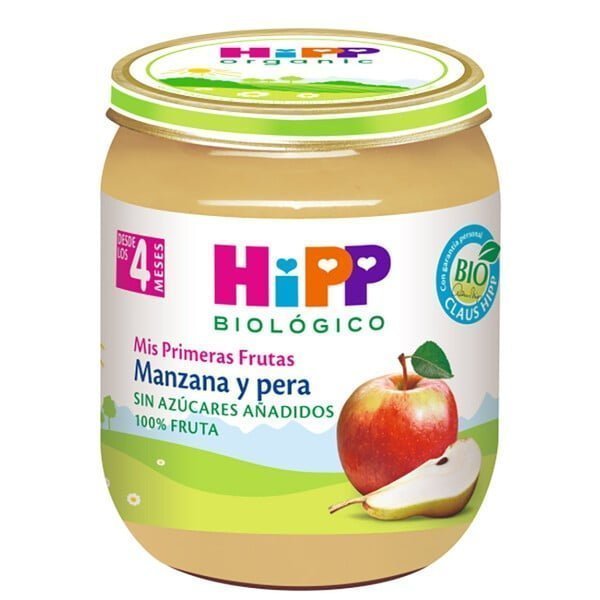 Puré De Maçã Em Pêra Bio 125 G Hipp