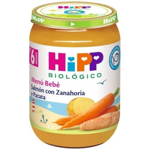 Puré De Salmão Com Cenoura E Batata 190 G Hipp