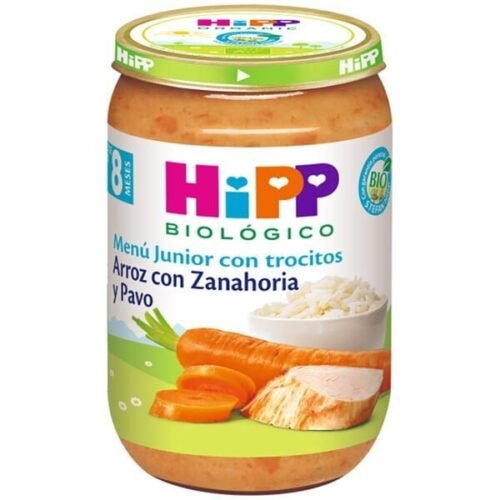Puré De Arroz Com Cenoura E Perú Bio 220 G Hipp