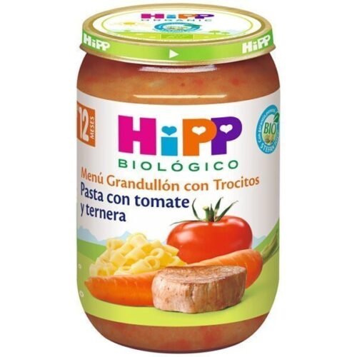 Puré De Massa Com Tomate E Carne Bio 220 G Hipp
