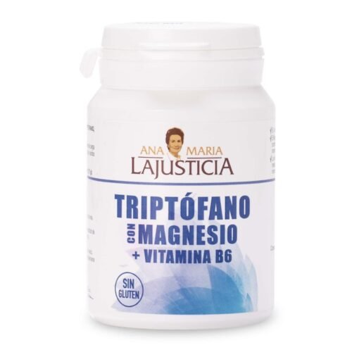 Triptófano Com Magnésio + Vitamina B6 60 comprimidos Ana Maria La Justicia
