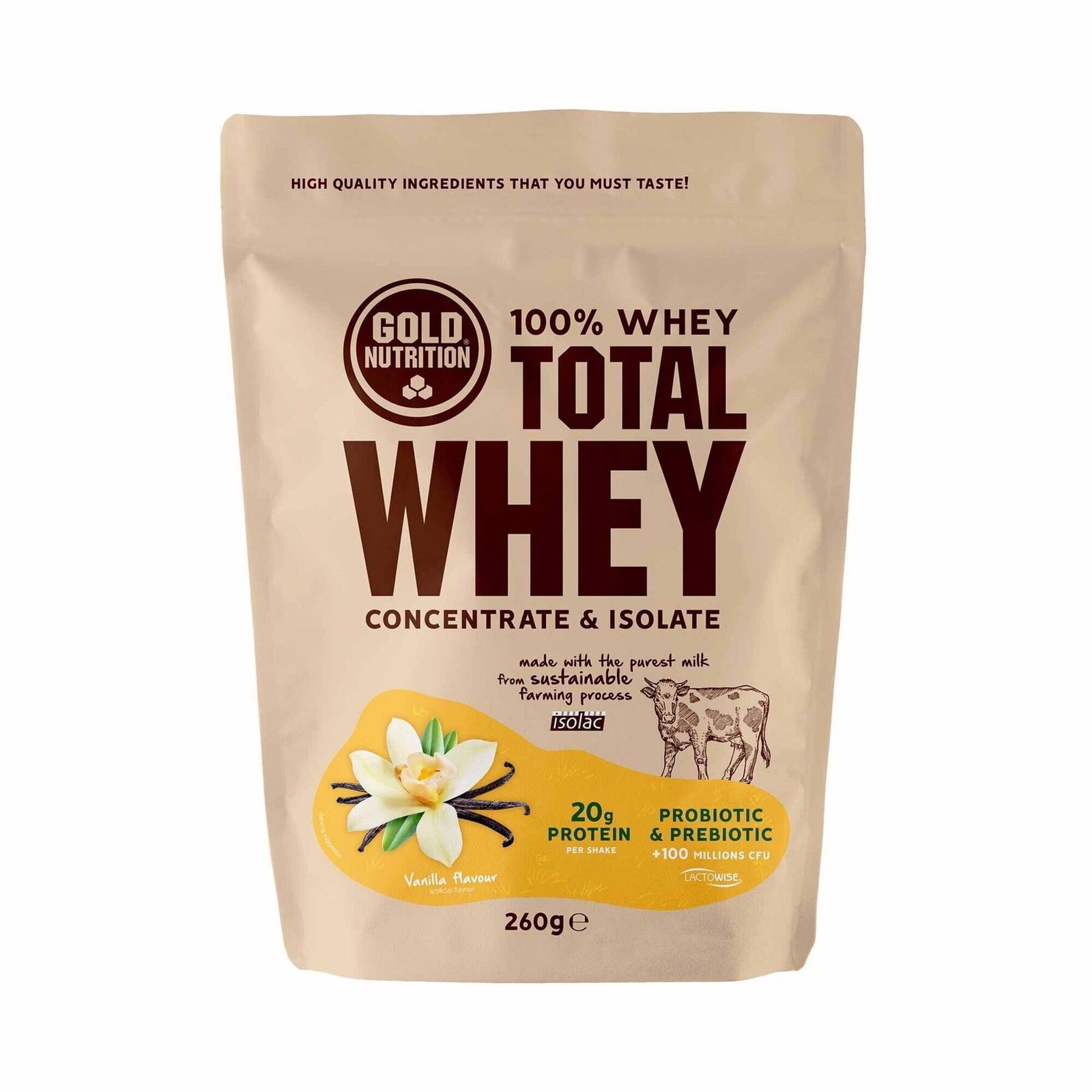 Total Whey 260g Gold Nutrition