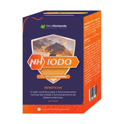 Iodo 180 Comprimidos Novo Horizonte