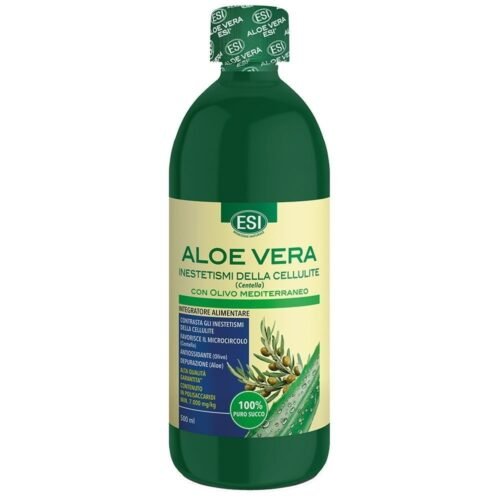 Aloé Vera Juice c/ Oliveira+ Centelha asiática 500 Ml ESI