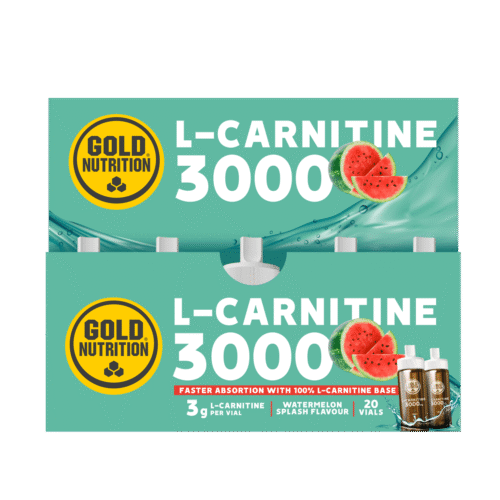 L-Carnitine 3000 Mg Melancia 20 Frascos Gold Nutrition